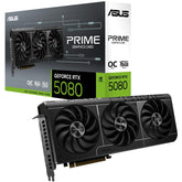 ASUS PRIME GeForce RTX 5080 16GB GDDR7 OC Edition - Graphics Card - PRIME-RTX5080-O16G - - CompuMe